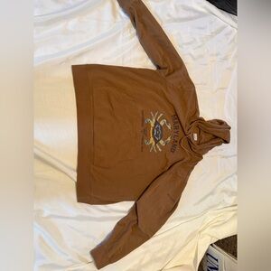 Brown Columbia Maryland Hoodie with Crab Design